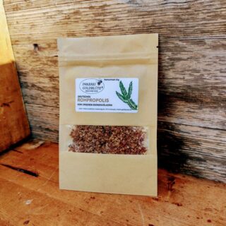 Rohpropolis fertig verpackt für den Verkauf