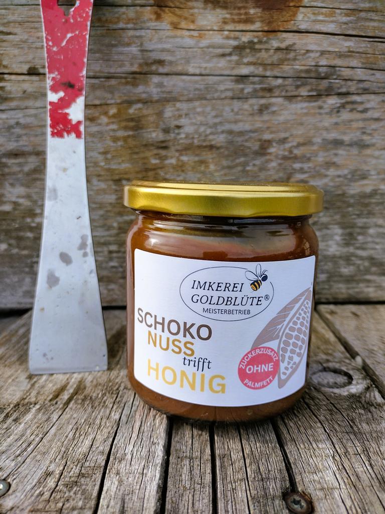 Schoko und Nuss im Honig - 500g 1 Schoko und Nuss im Honigglas